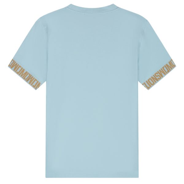 Malelions Venetian T-shirt Licht Blauw