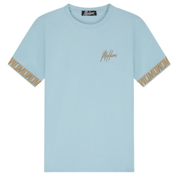 Malelions Venetian T-shirt Licht Blauw