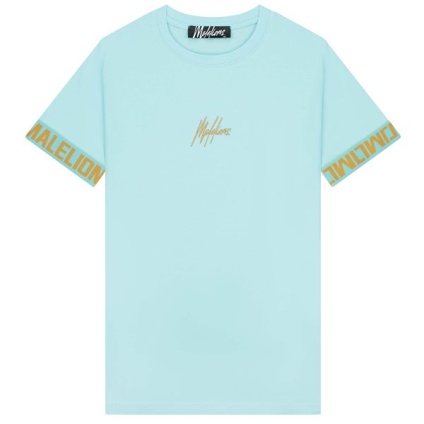Malelions Venetian T-shirt Licht Blauw
