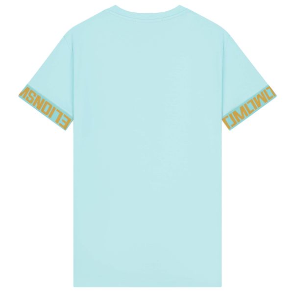 Malelions Venetian T-shirt Licht Blauw