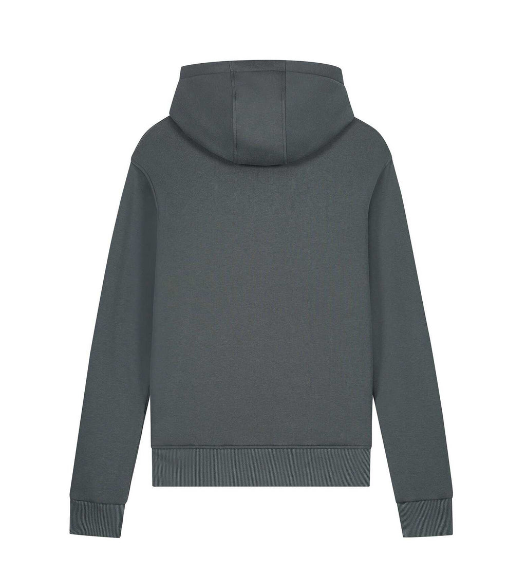 Malelions Virgil Half Zip Hoodie Antraciet M1-SS22-17