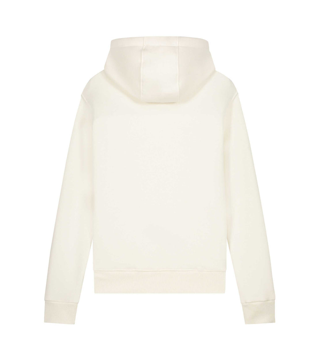Malelions Virgil Half Zip Hoodie Off White M1-SS22-17
