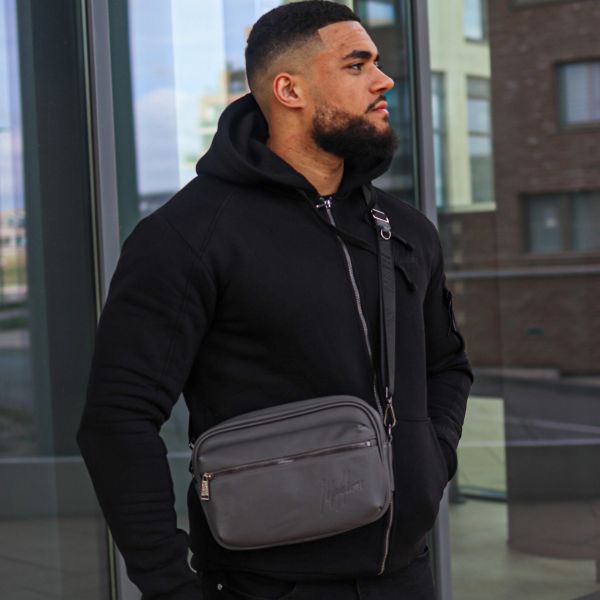 Malelions Void Messenger Bag Antraciet