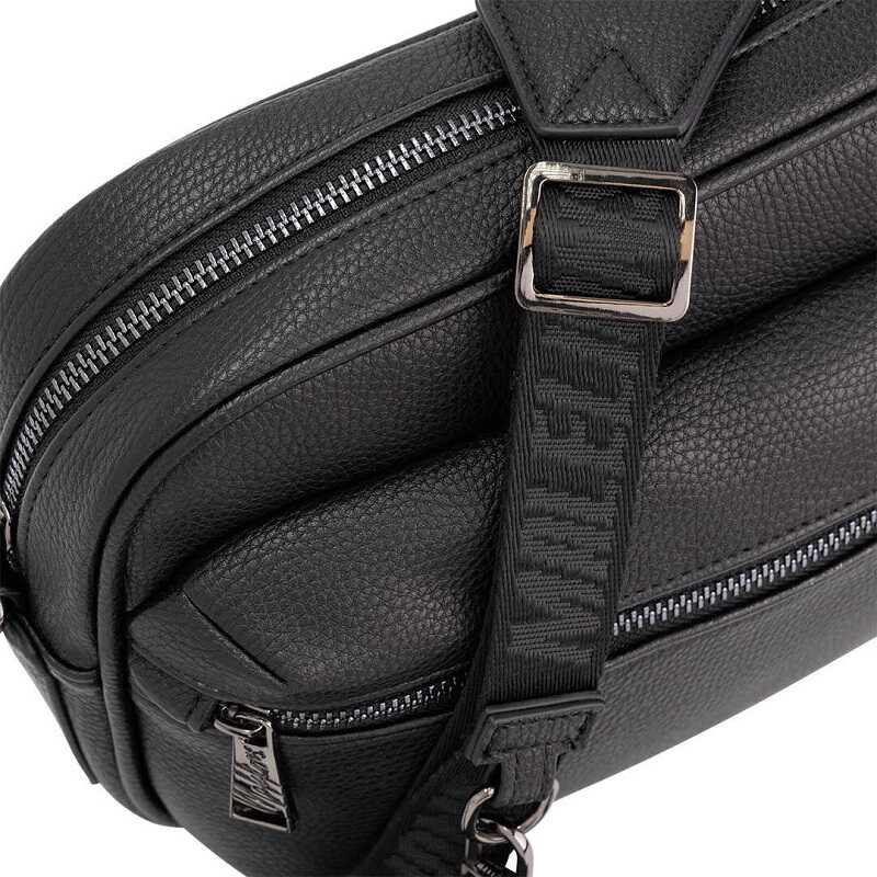 Malelions Void Messenger Bag Zwart