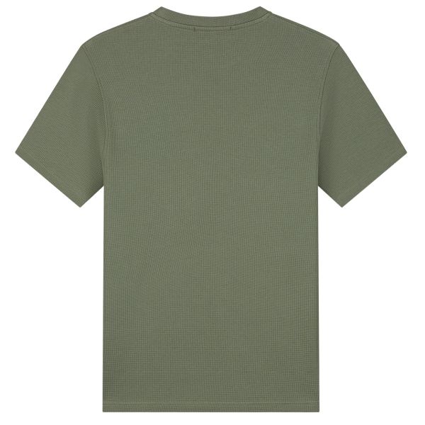 Malelions Signature Waffle T-shirt Groen