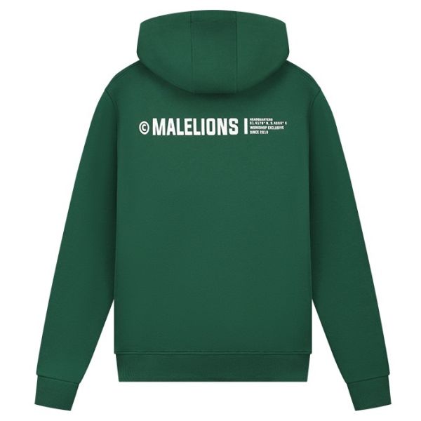 Malelions Workshop Hoodie Donker Groen