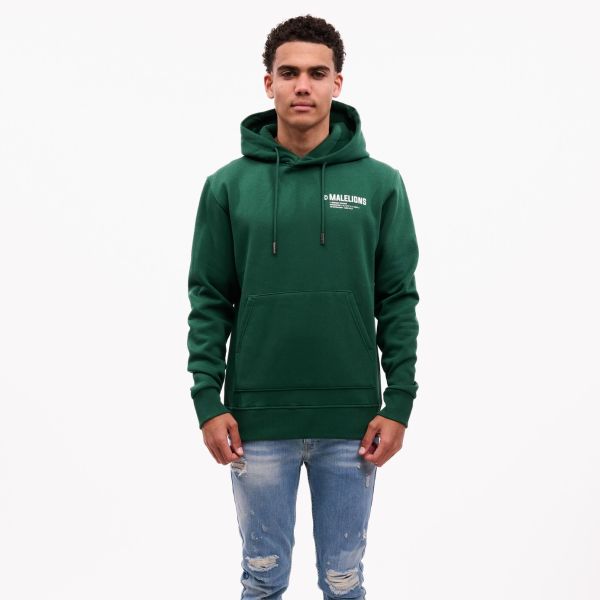 Malelions Workshop Hoodie Donker Groen