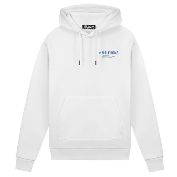 Malelions Workshop Hoodie Wit