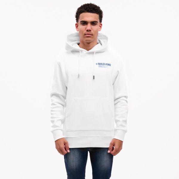 Malelions Workshop Hoodie Wit