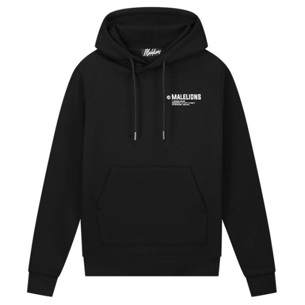 Malelions Workshop Hoodie Zwart