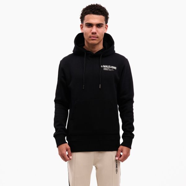 Malelions Workshop Hoodie Zwart