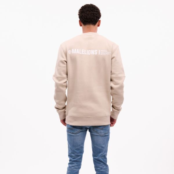 Malelions Workshop Sweater Beige