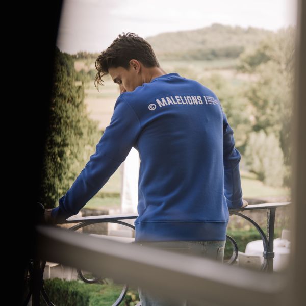 Malelions Workshop Sweater Blauw