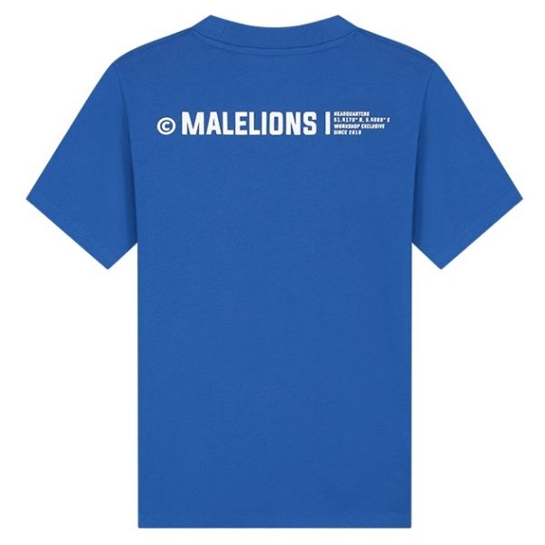 Malelions Workshop T-shirt Blauw