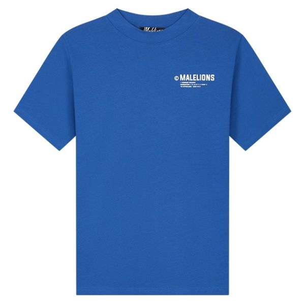 Malelions Workshop T-shirt Blauw