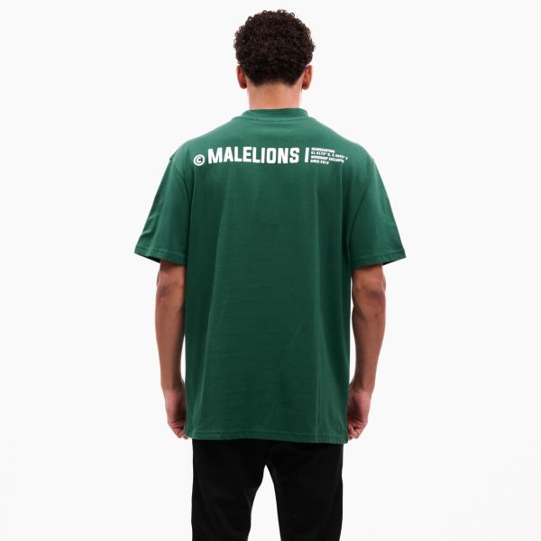 Malelions Workshop T-shirt Donker Groen