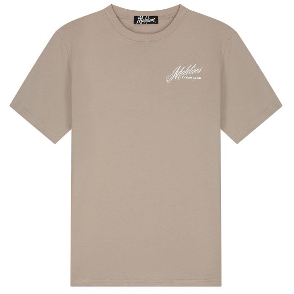 Malelions Yacht T-shirt Beige