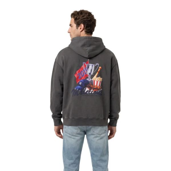 Malelions Homerun Hoodie Antraciet