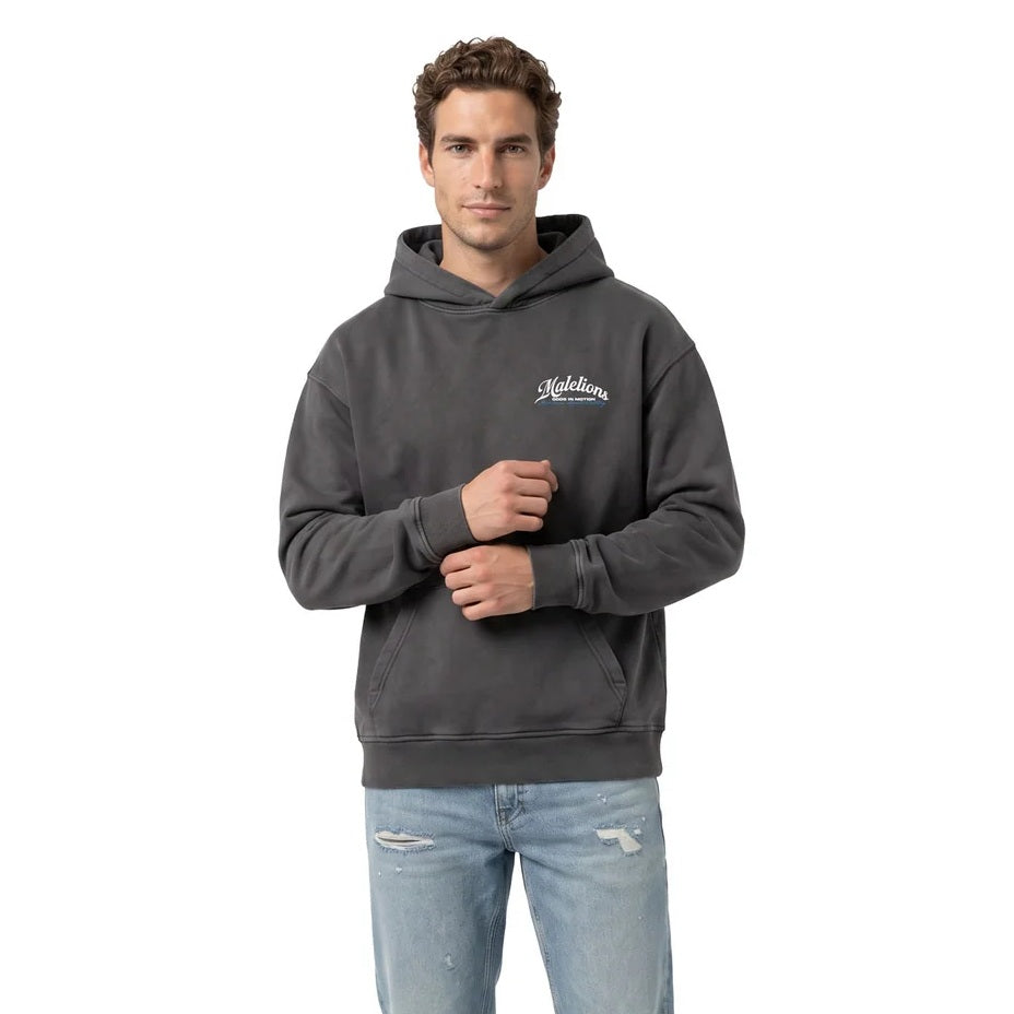 Malelions Sports Betting Hoodie Antraciet