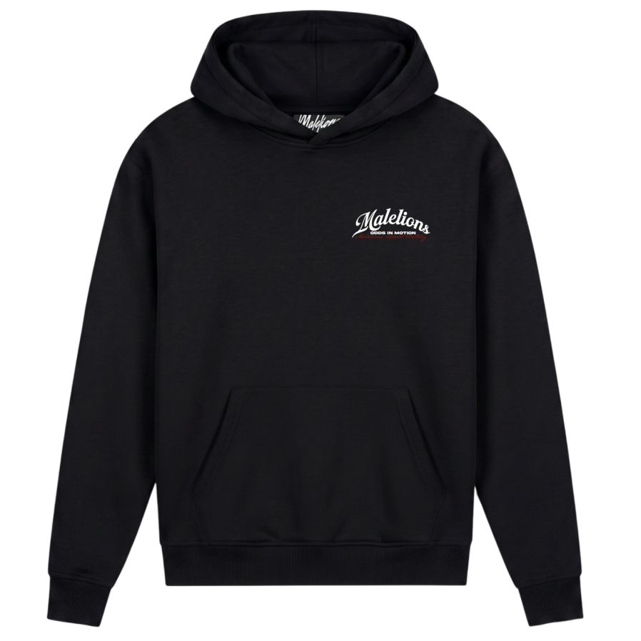 Malelions Sports Betting Hoodie Zwart