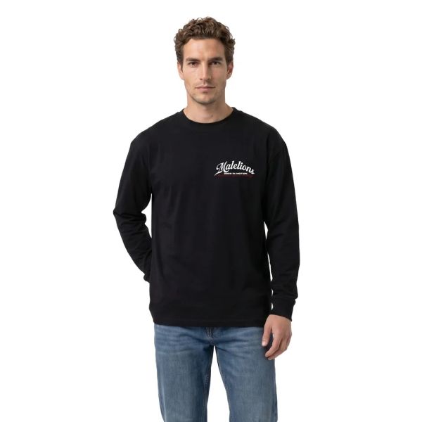 Malelions Sports Betting Longsleeve T-shirt Zwart