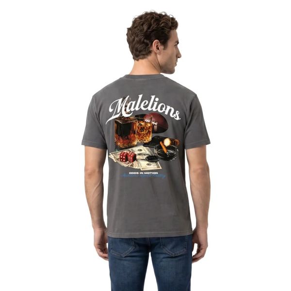 Malelions Sports Betting T-shirt Antraciet