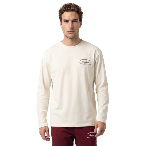 Malelions Marina Longsleeve T-shirt Off White