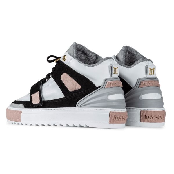 Mason Garments Firenze Mid 19E Sneaker Grijs