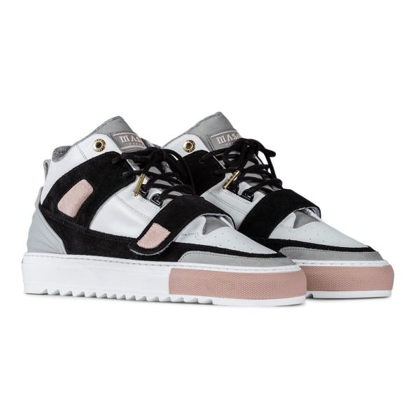 Mason Garments Firenze Mid 19E Sneaker Grijs