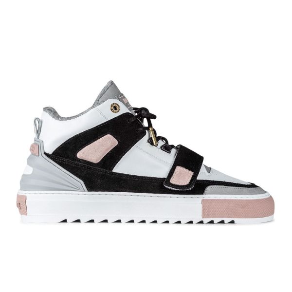 Mason Garments Firenze Mid 19E Sneaker Grijs
