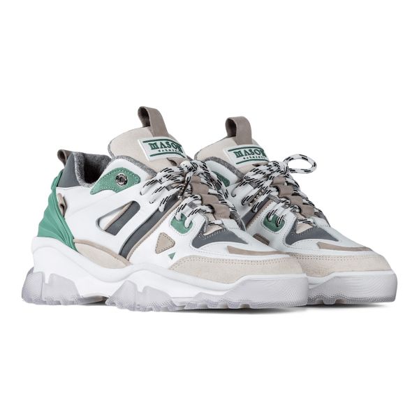Mason Garments Genova 17F Sneaker Wit
