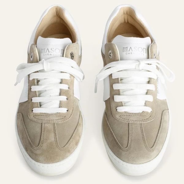 Mason Garments Napoli 11B Sneaker Beige/Wit