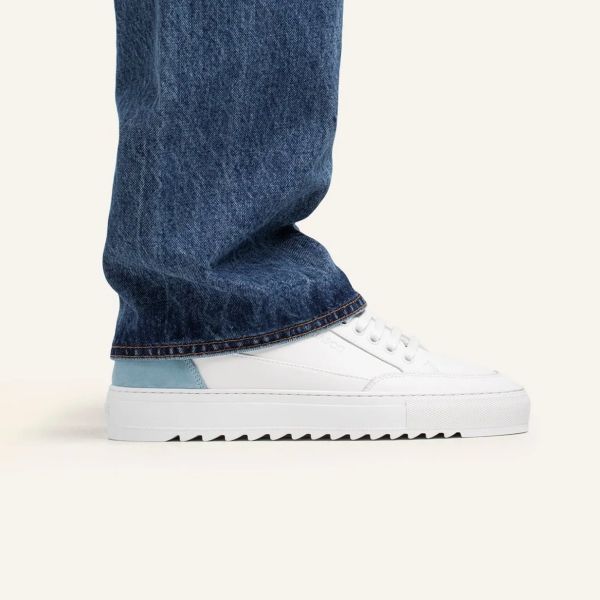 Mason Garments Tia 3B Sneaker Wit/Blauw