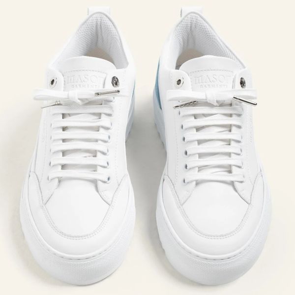 Mason Garments Tia 3B Sneaker Wit/Blauw