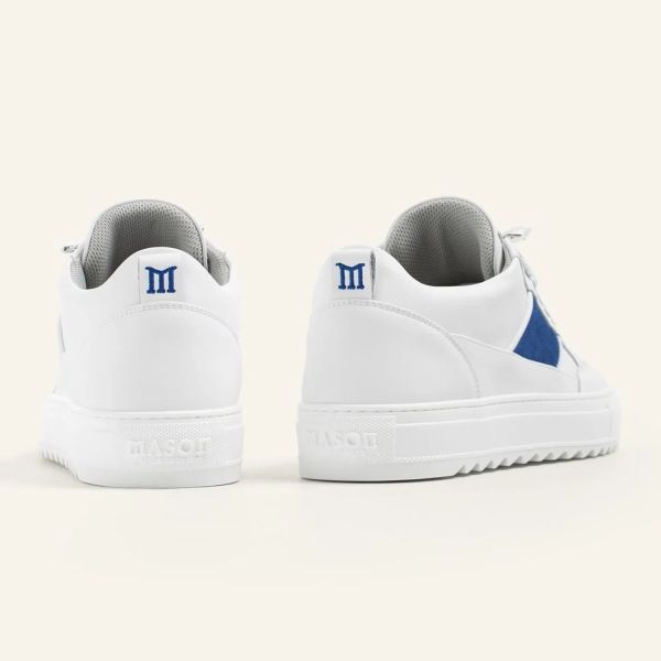 Mason Garments Tia 6C Sneaker Wit/Blauw