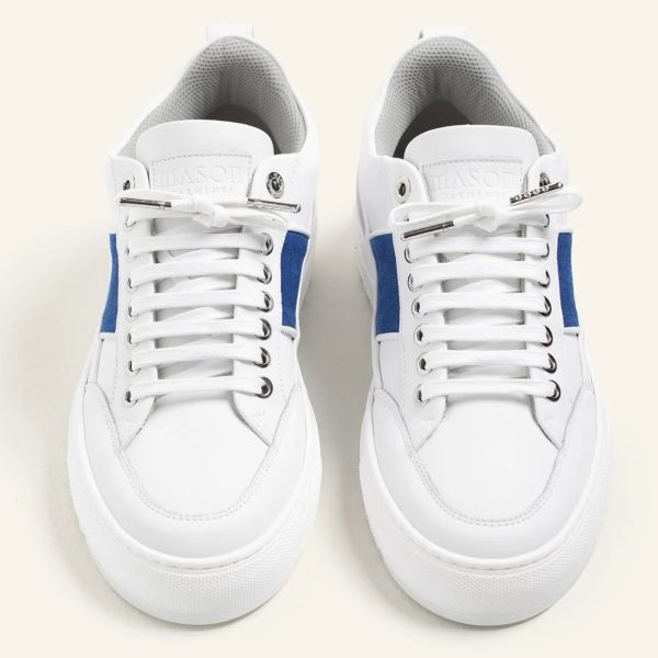 Mason Garments Tia 6C Sneaker Wit/Blauw