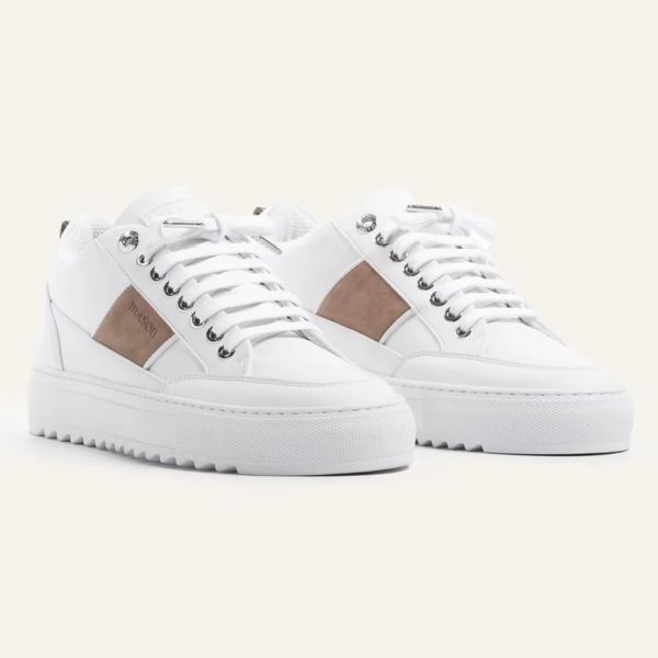 Mason Garments Tia Sport 11A Sneaker Wit/Bruin