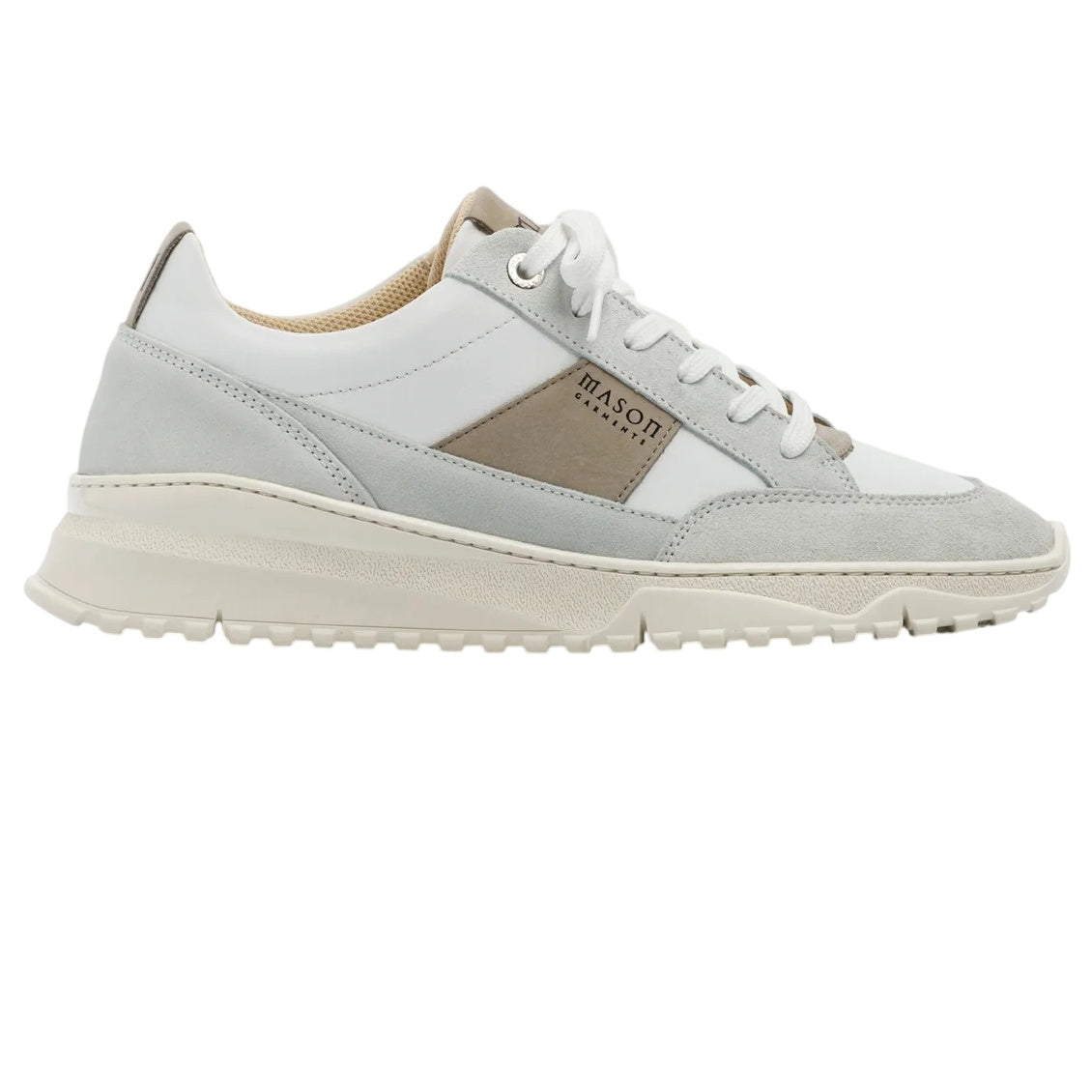 Mason Garments Tia Runner 9G Sneaker Wit/Beige