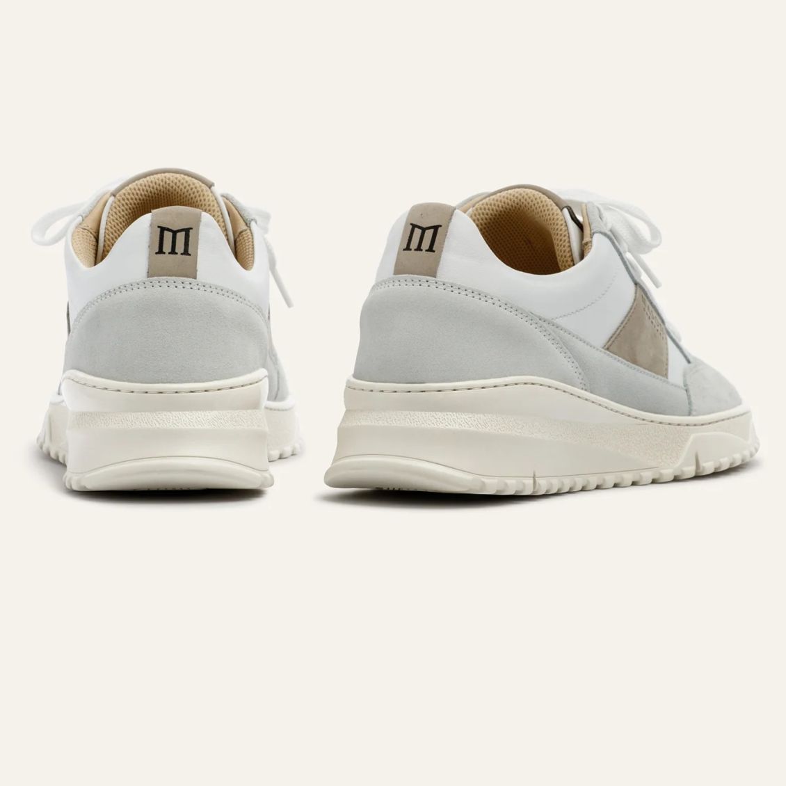 Mason Garments Tia Runner 9G Sneaker Wit/Beige