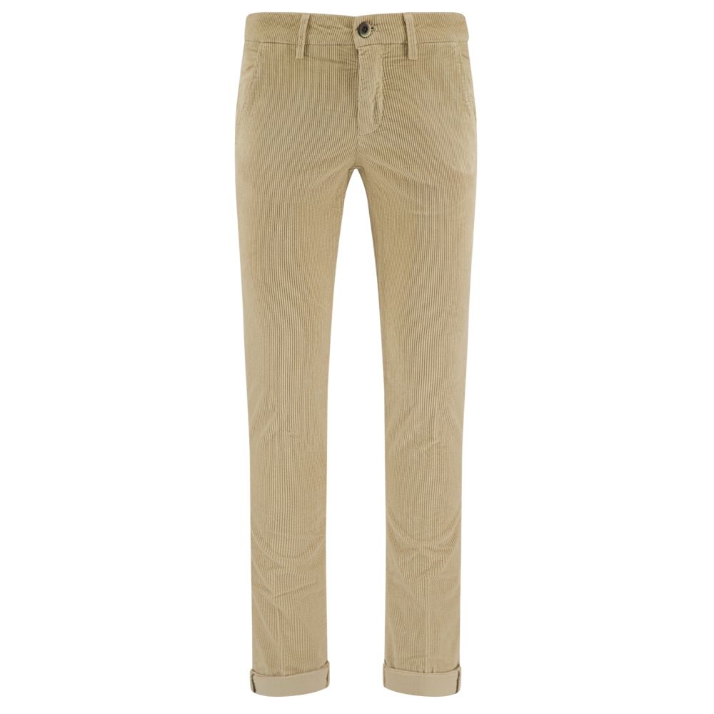 Mason's Torino Corduroy Chino Beige
