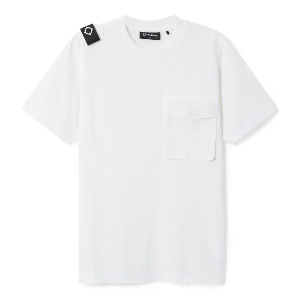 Mastrum Cargo Pocket T-Shirt Wit