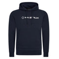 Ma.strum Chest Logo Hoodie Navy