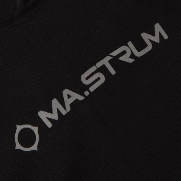Ma.strum Chest Logo Hoodie Zwart