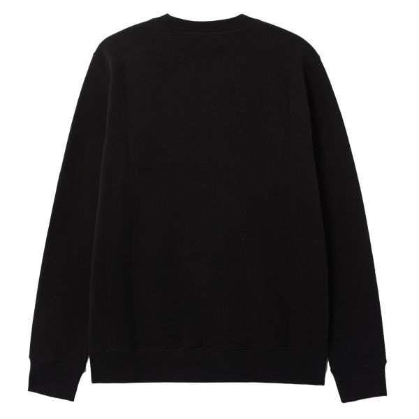 Ma.strum Chest Logo Sweater Zwart