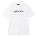 Mastrum Chest Print T-shirt Wit