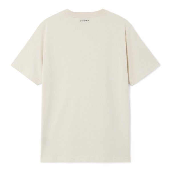Mastrum Compass Print T-shirt Off White