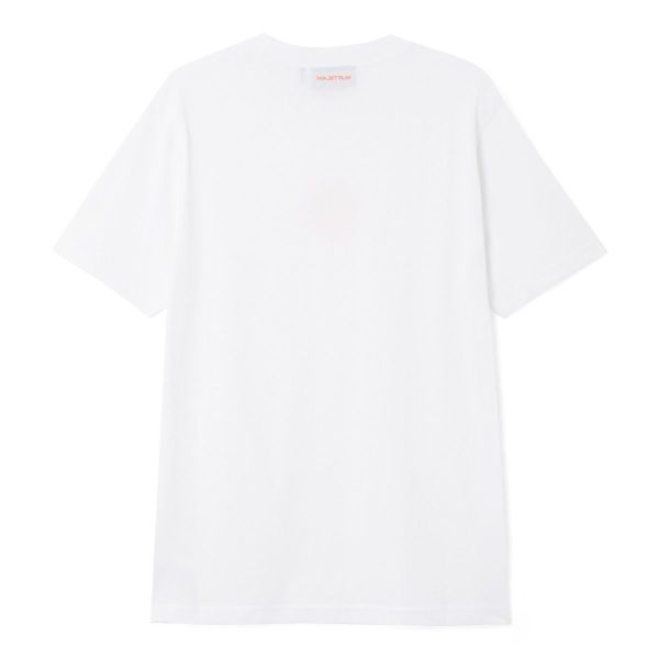 Mastrum Compass Print T-shirt Wit