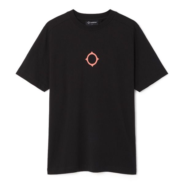 Mastrum Compass Print T-shirt Zwart