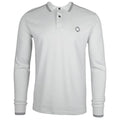 Ma.strum Double Tipped Longsleeve Polo Licht Grijs