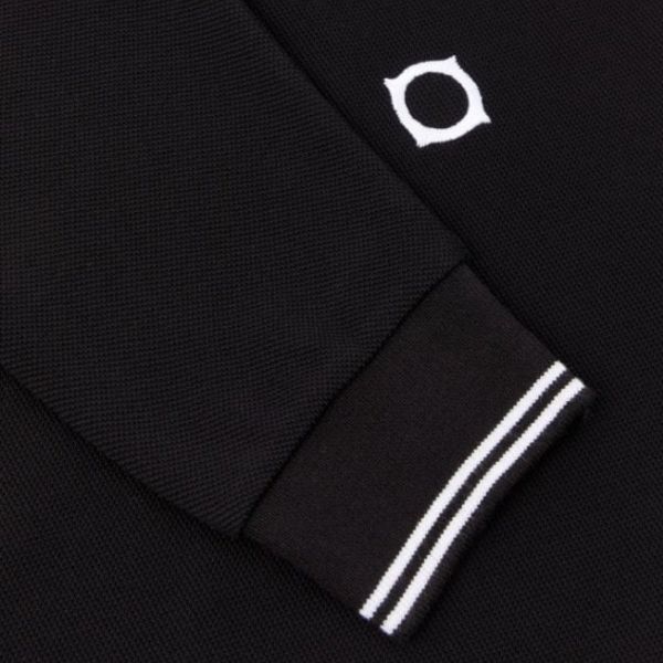 Ma.strum Double Tipped Longsleeve Polo Zwart